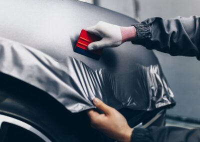 Wrapping auto in Salento